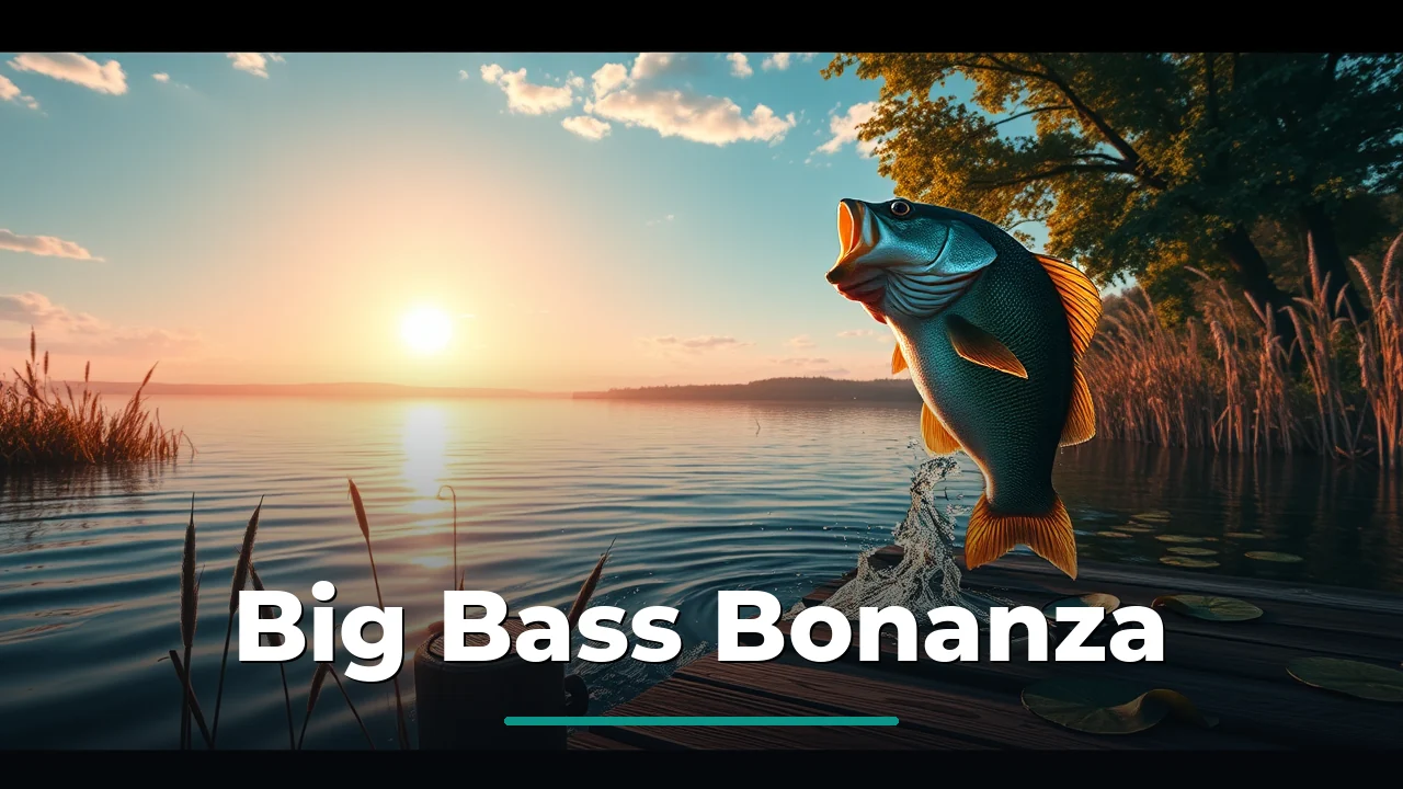 Big Bass Bonanza key art